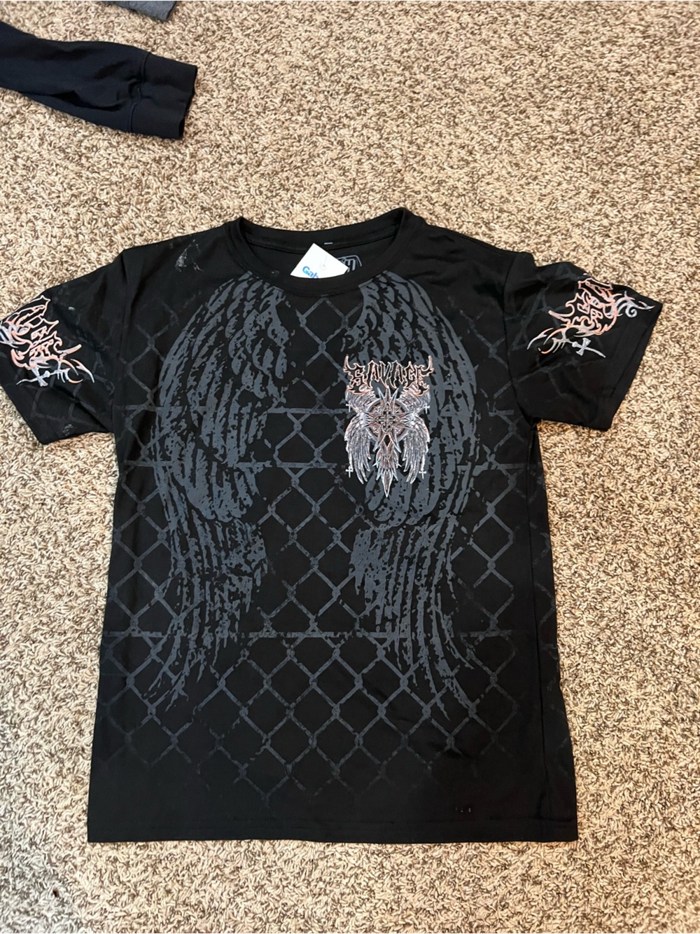 Fresh Laundry "Savage" series graphic t-shirt